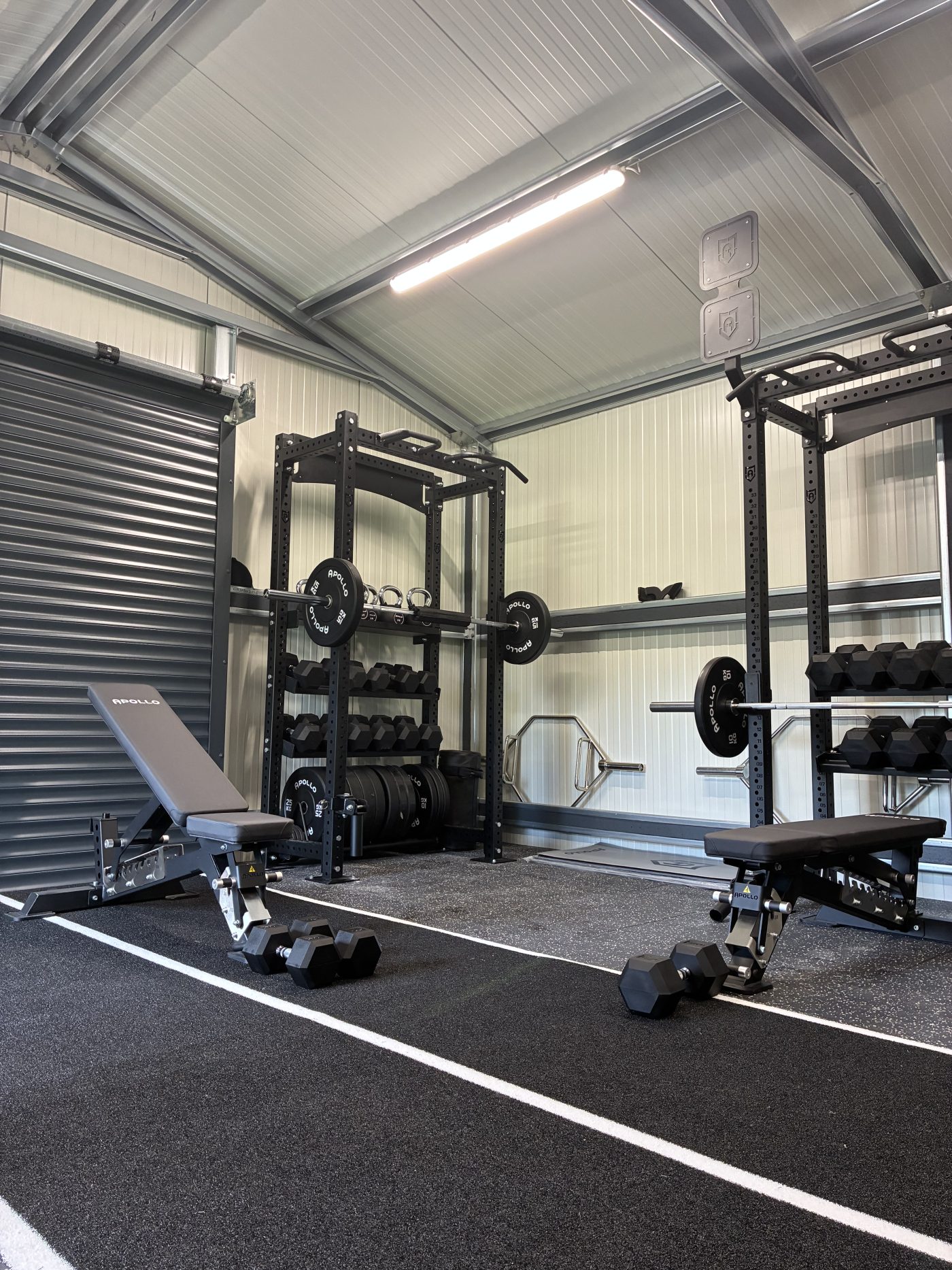 A strength and conditioning class
